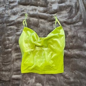 Fashion Nova Velvet Crop Top